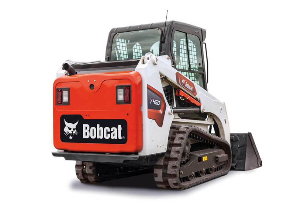 мини верижен товарач bobcat t450